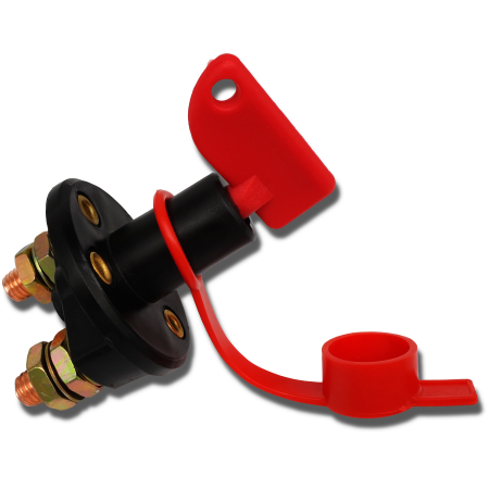 HEBEL RYGIEL WYŁĄCZNIK PRĄDU 12V 24V 200A + KLUCZ